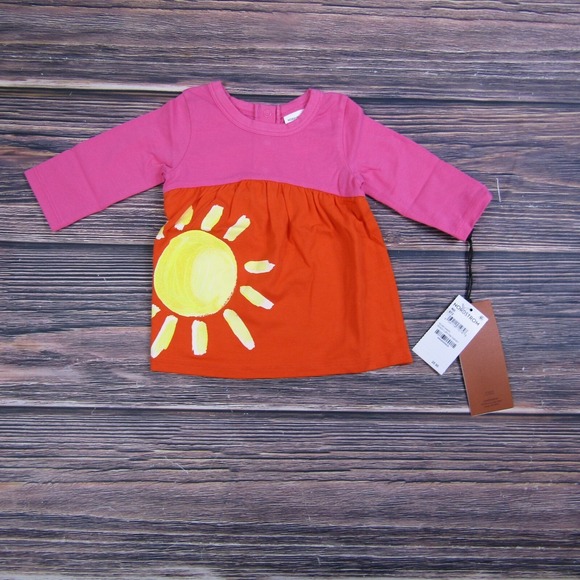 Cristina Martinez Other - Cristina Martinez NEW NWT Baby Girls Sunshine Top Pink Orange Sun Summer Cute